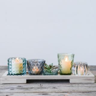 6-Piece Votive & Tealight Candle Holder Set