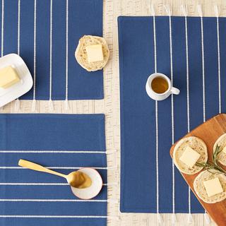 Stripe Tassel Placemat, Set of 4