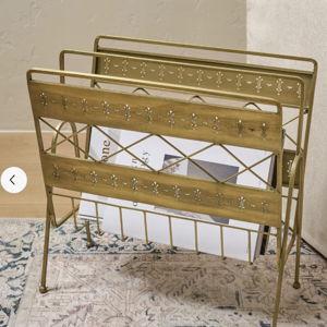 Antique Inspired Magazine Rack