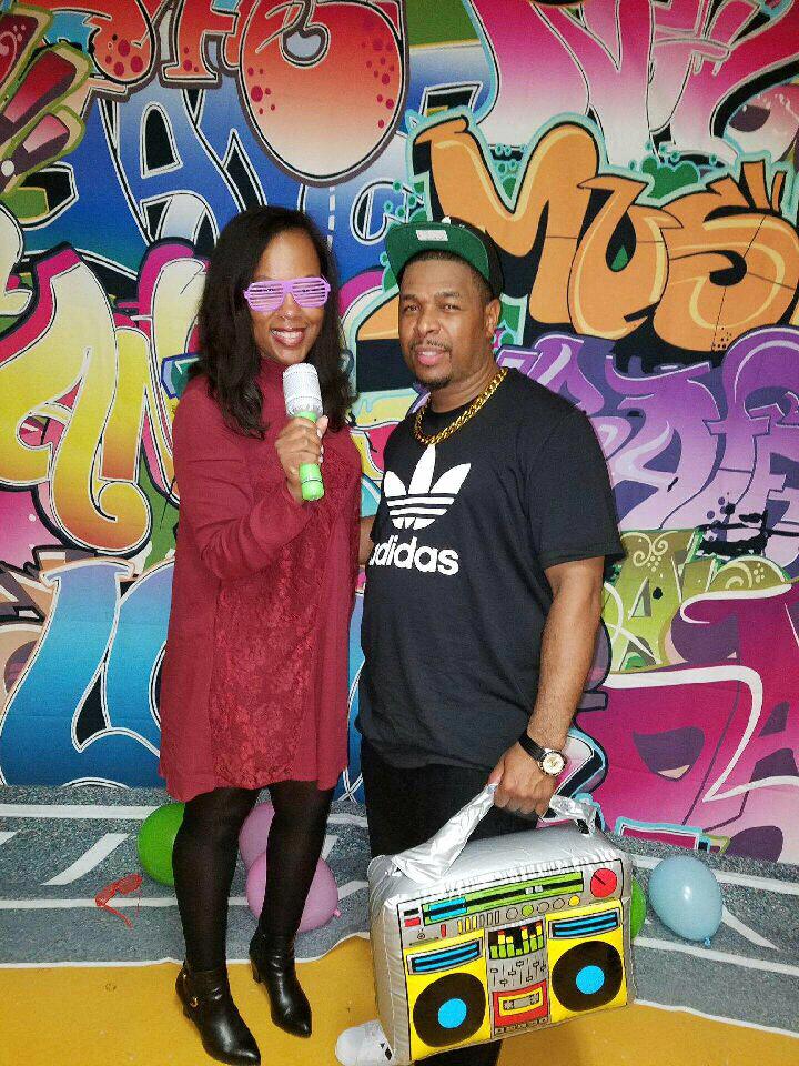 Attending Aubrey’s sister Amber’s 30th Birthday Party......Aubrey didn’t inform Tasha of the theme LOL