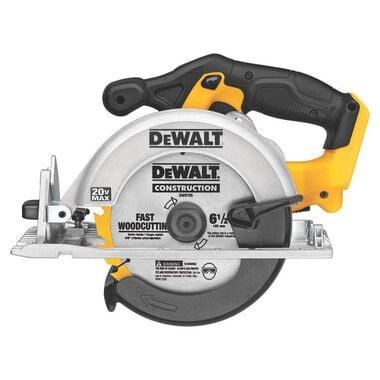 DEWALT 20-Volt Max 6-1/2-in Cordless Circular Saw