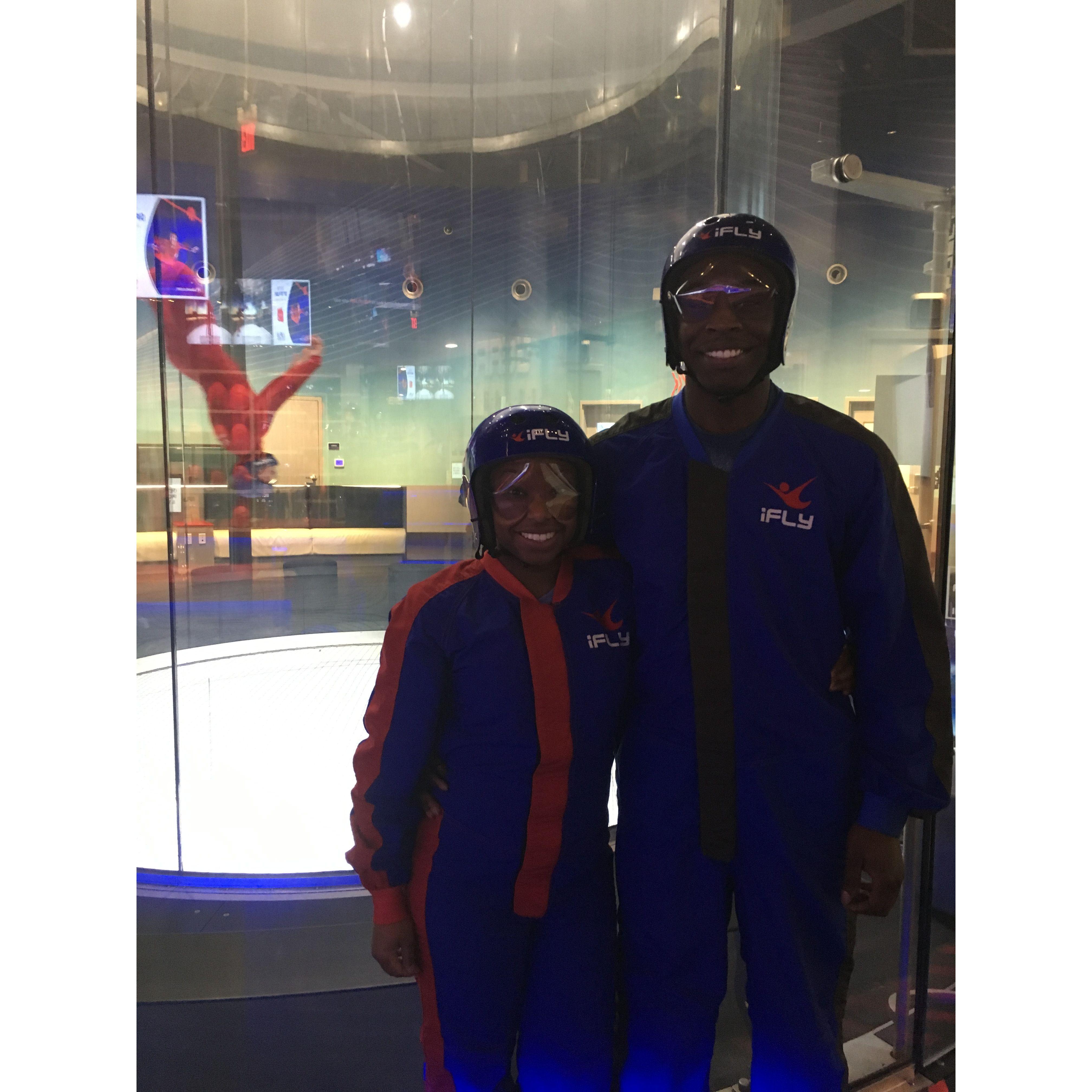 IFly birthday outing. 01/27/2017
