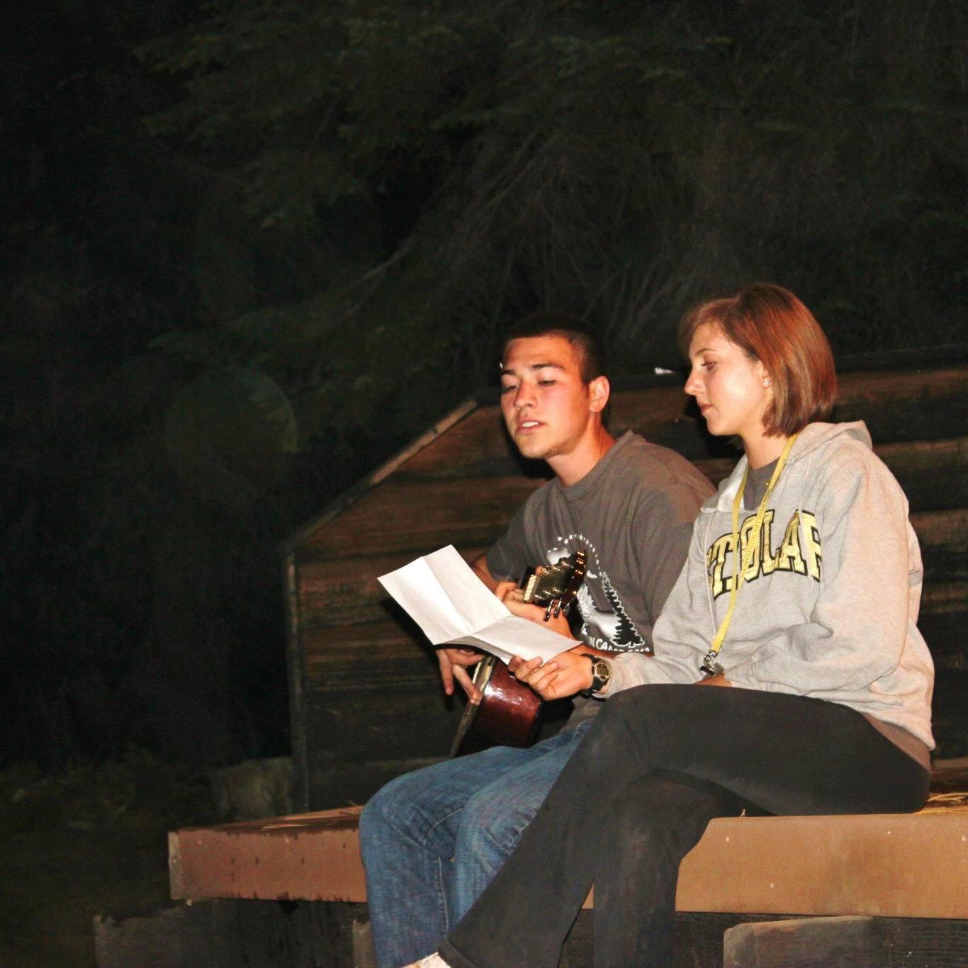 Summer 2012 at Bearskin Meadow Camp where we fell in love.