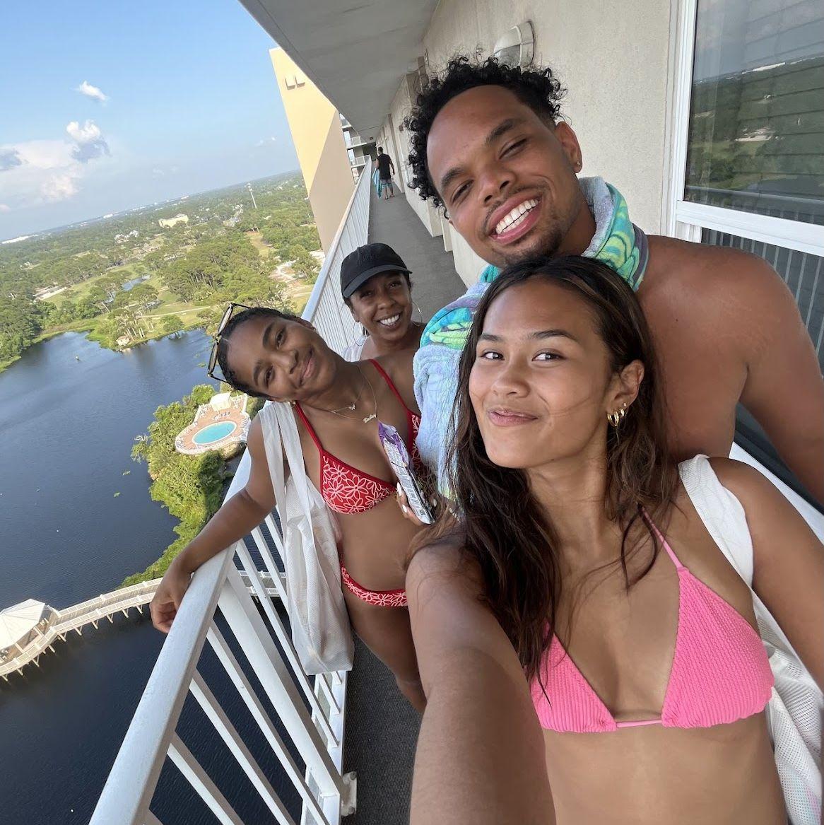 Right after the beach in Panama City for family vacation!