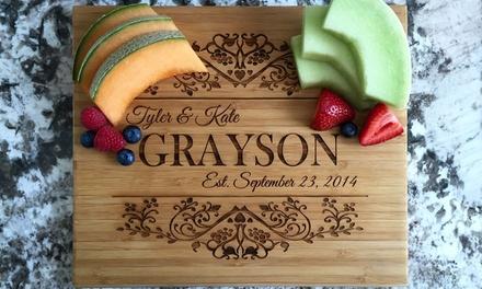 Qualtry - Two Personalized Cutting Boards
