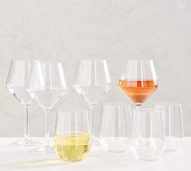 Happy Hour Acrylic Wine Glasses