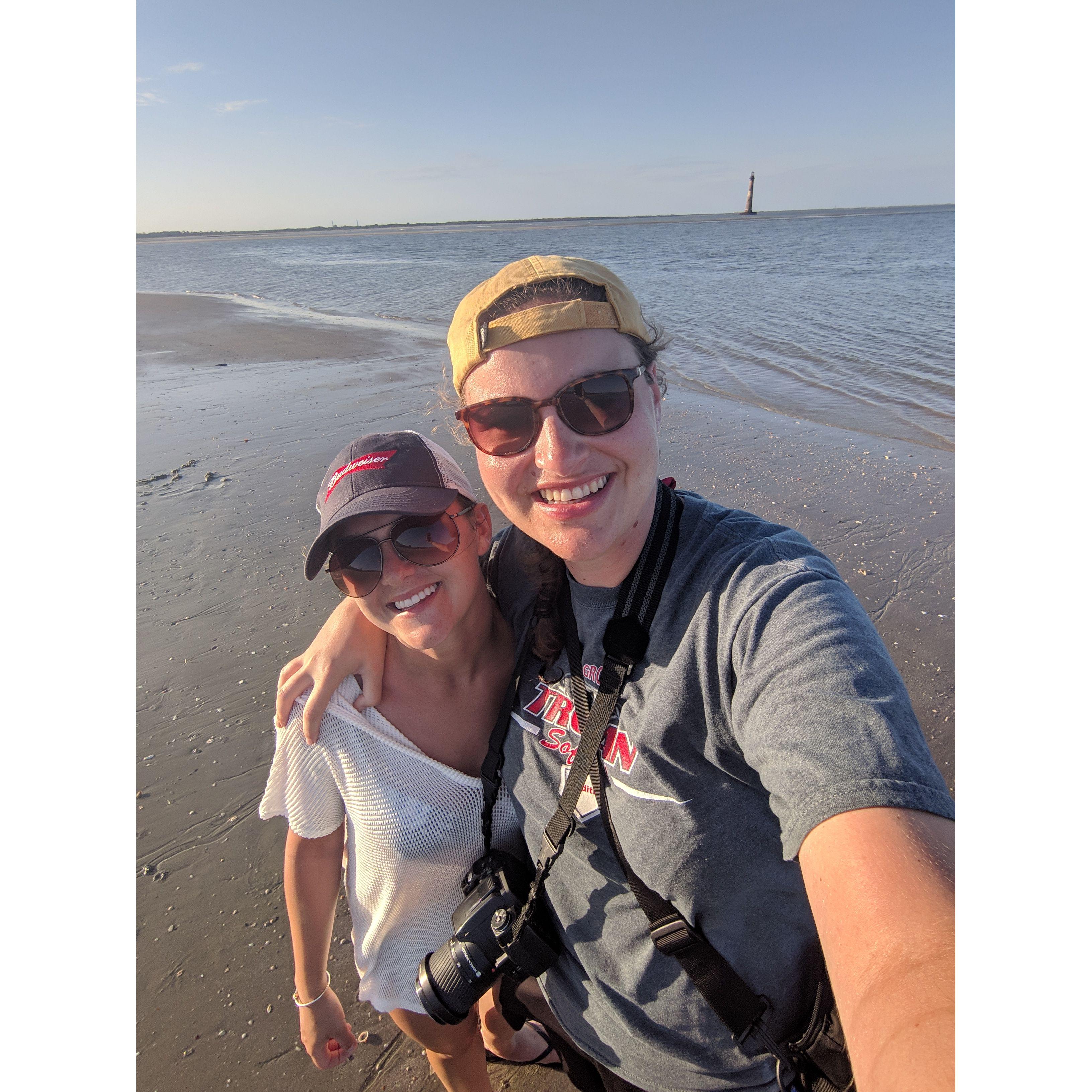 Our second anniversary trip to Folly Beach