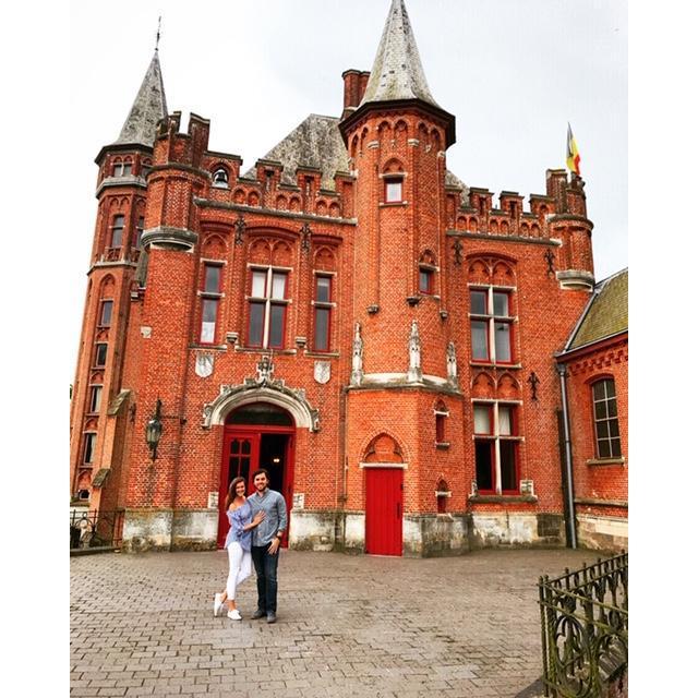 One of our favorite trips - and go this whole castle to ourselves! Bruges, Belgium