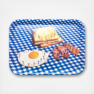Toiletpaper Breakfast Melamine Tray