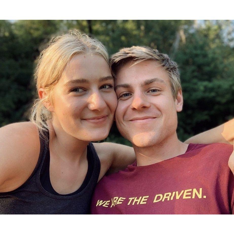 Our first photo together