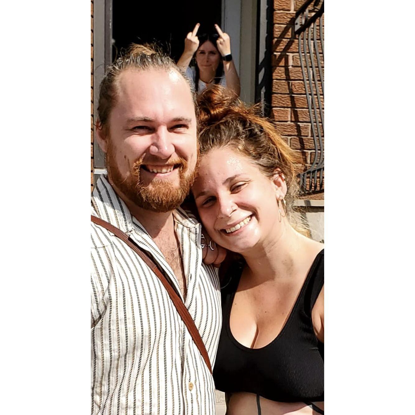 Move-in day for our first Toronto apartment together! Featuring Renee. -2023