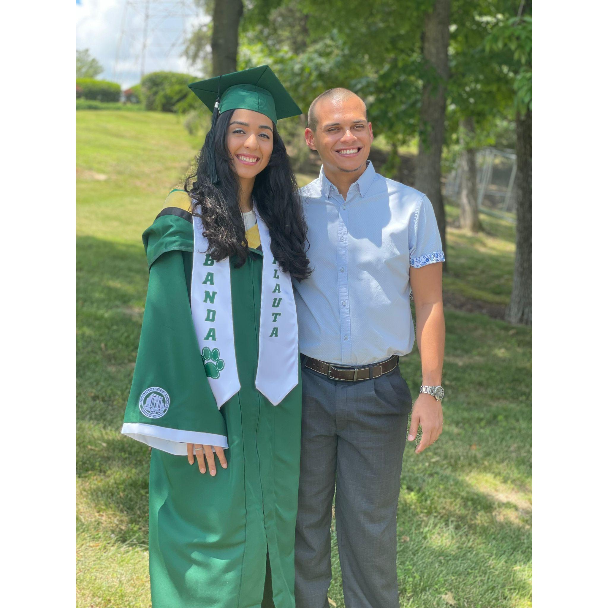 I officially finished my bachelor and started my masters.