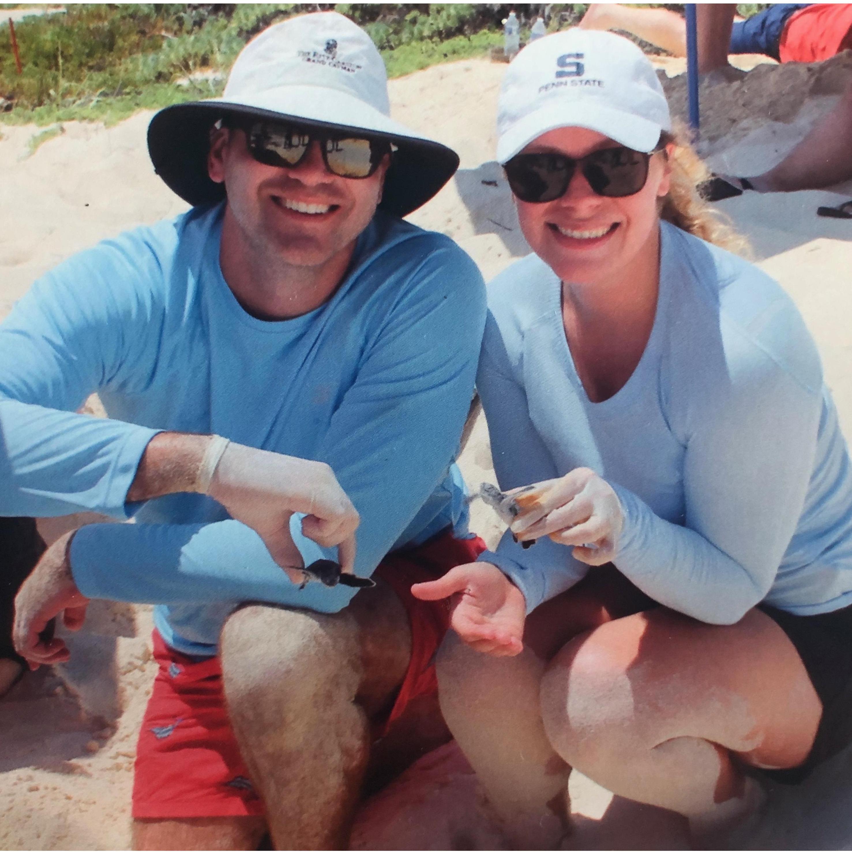 Rescuing sea turtles in Cozumel