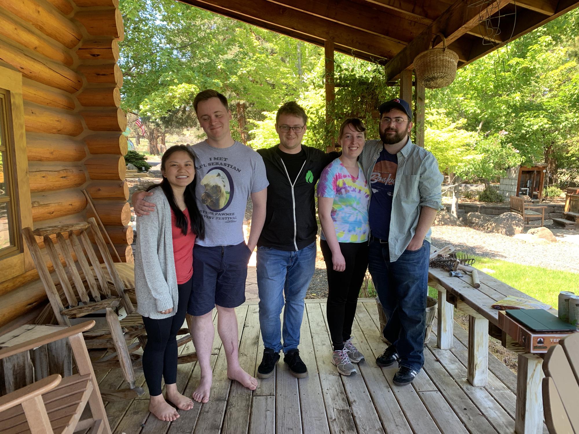 The only existing picture of all of these people at once, and we're still missing quite a few others!
