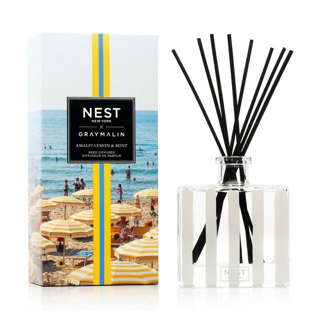 NEST X Gray Malin Summer Collection Amalfi Lemon & Mint Reed Diffuser