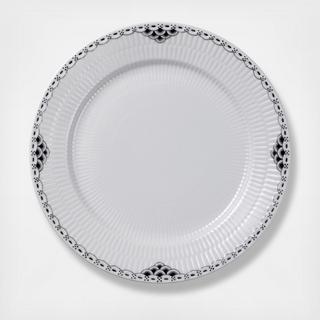 Black Lace Dinner Plate