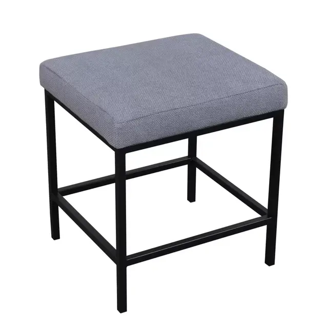Studio 3B™ Vanity Seat in Black/Grey