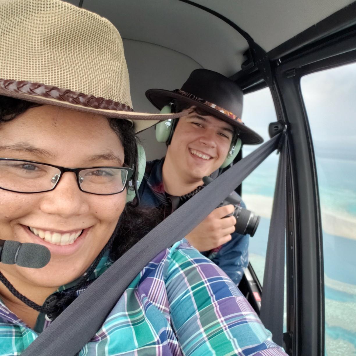 Helicopter ride over the Great Barrier Reef! - 2018