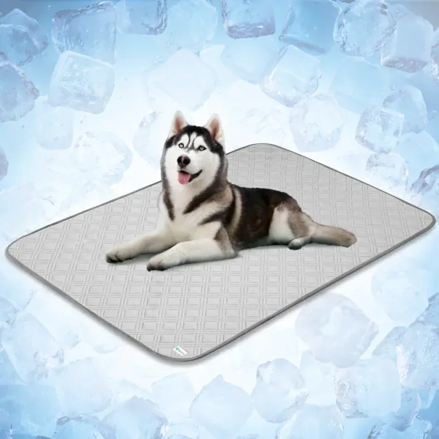 PetAmi Waterproof Cooling Blanket Mat for Dog Cat Pet, Anti Slip Indoor Cool Pad, Q-MAX Sofa Couch Bed Crate Cover )