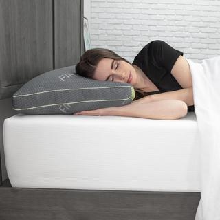 Memory Foam and Gel Fiber Density Pillow with Tencel Cover