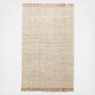 Agra Handwoven Fringe Rug