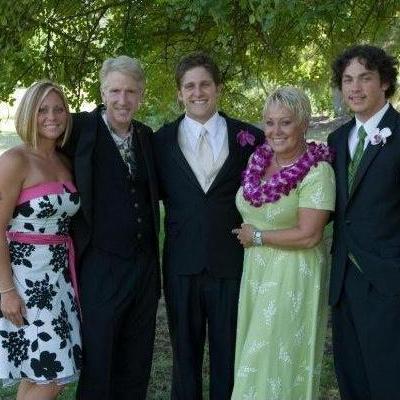 My mother and Nathan's dad are going to be watching from heaven! Nathan, I'm so blessed they were a part of your wedding in California!