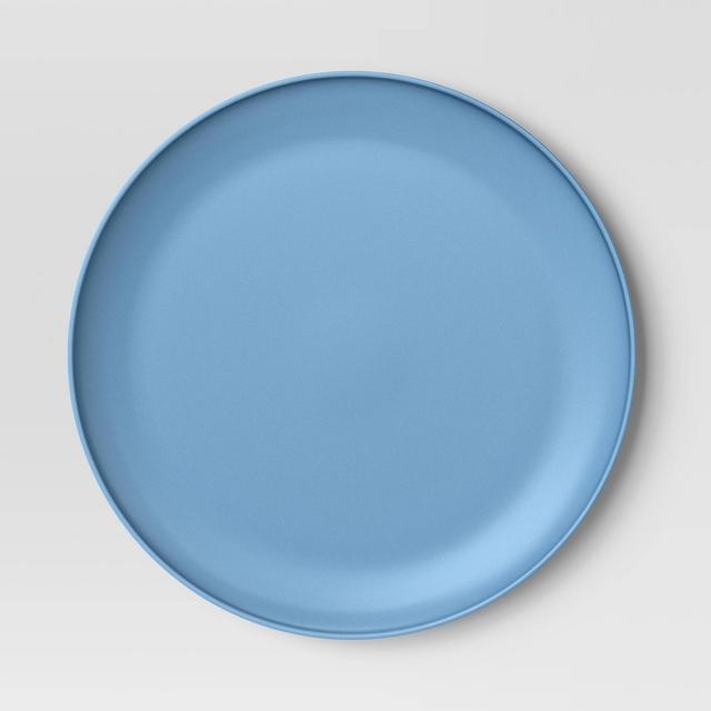 10.5" Dinner Plate Blue - Room Essentials™