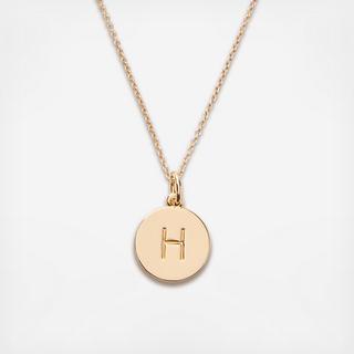 Gold Initial Pendant