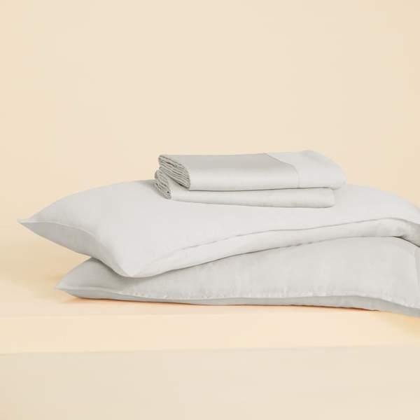 White King Size Eucalyptus Sheet Set