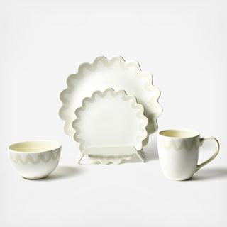 Arabesque 4-Piece Place Setting, Service for 1