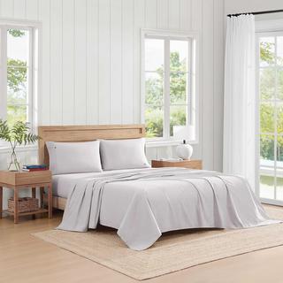 Cotton Percale 4-Piece Sheet Set