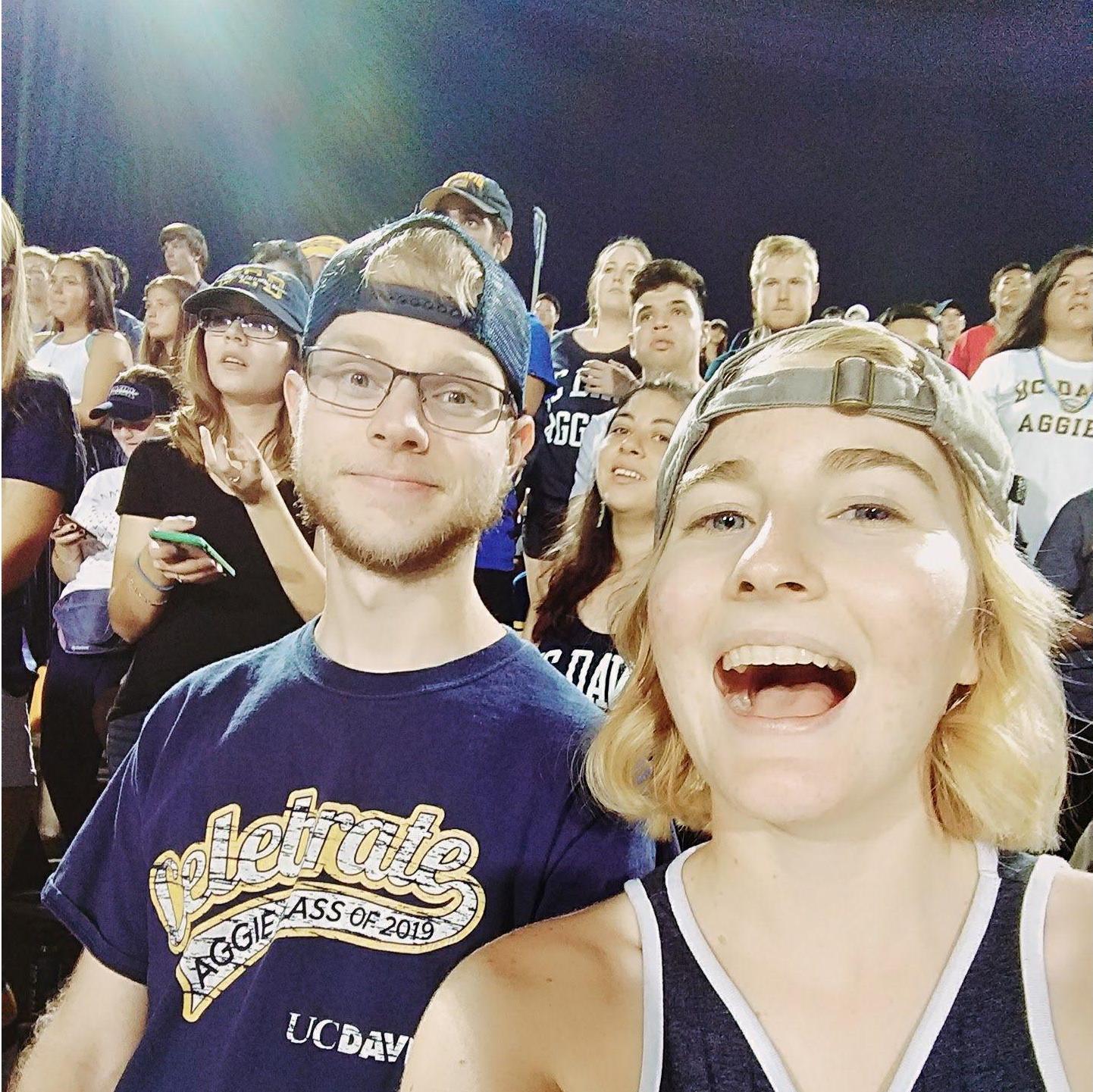 October 2017
Our first ever photo together