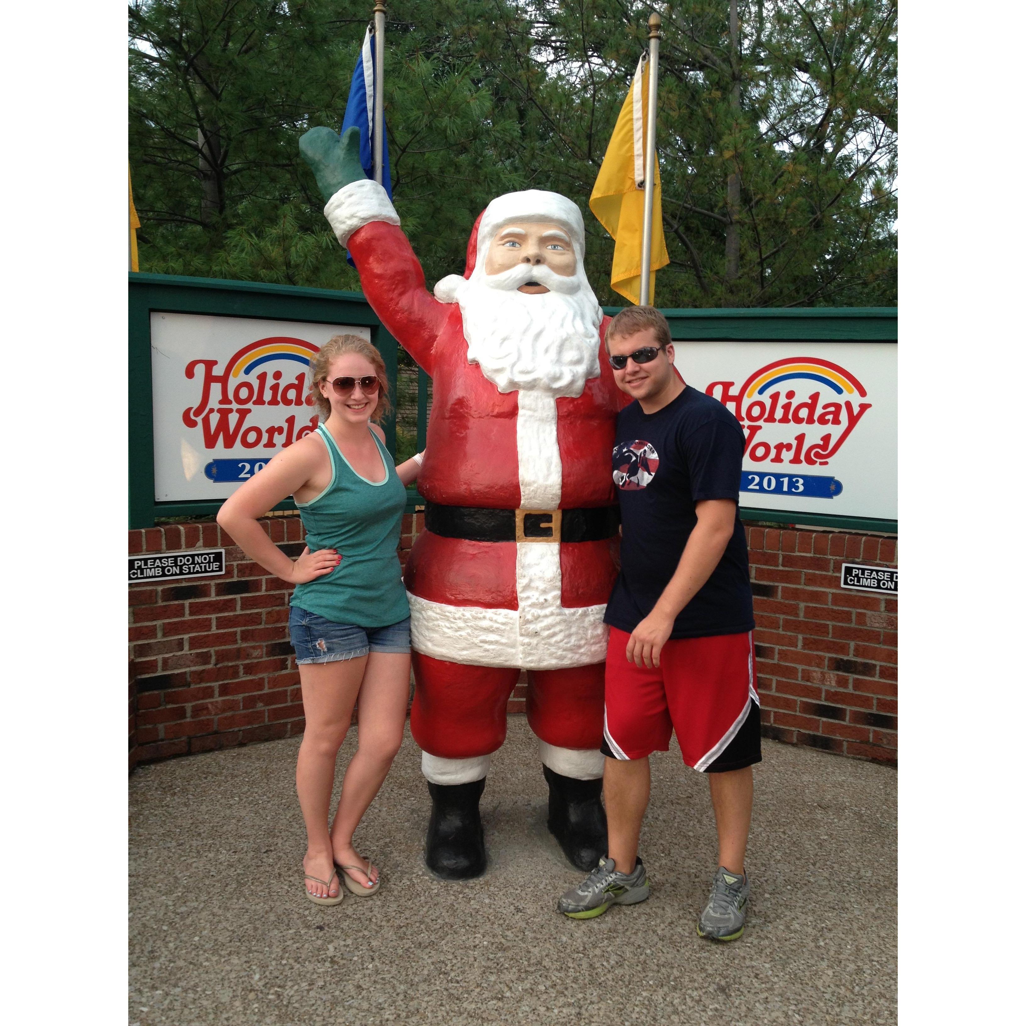 July 2013 - another Holiday World trip!