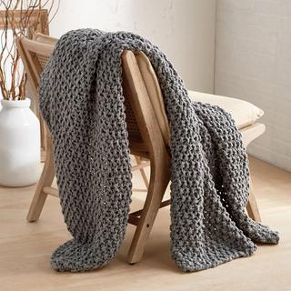 PURE Chunky Knit Throw