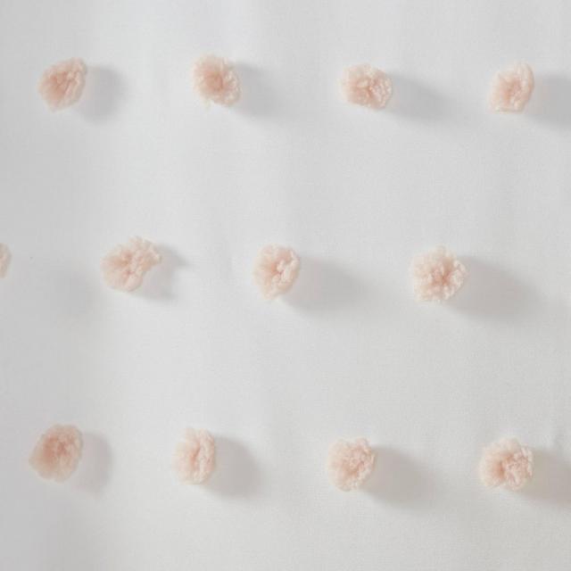 Ashley Shower Curtain Blush