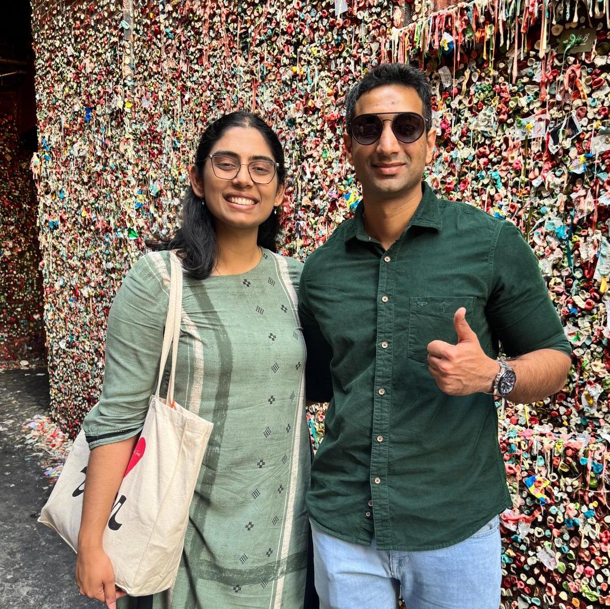 The infamous "Gum Wall" (Pike Place Market, Seattle, WA, 8.16.25)