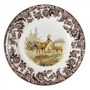 Spode Woodland Mule Deer Dinner Plate