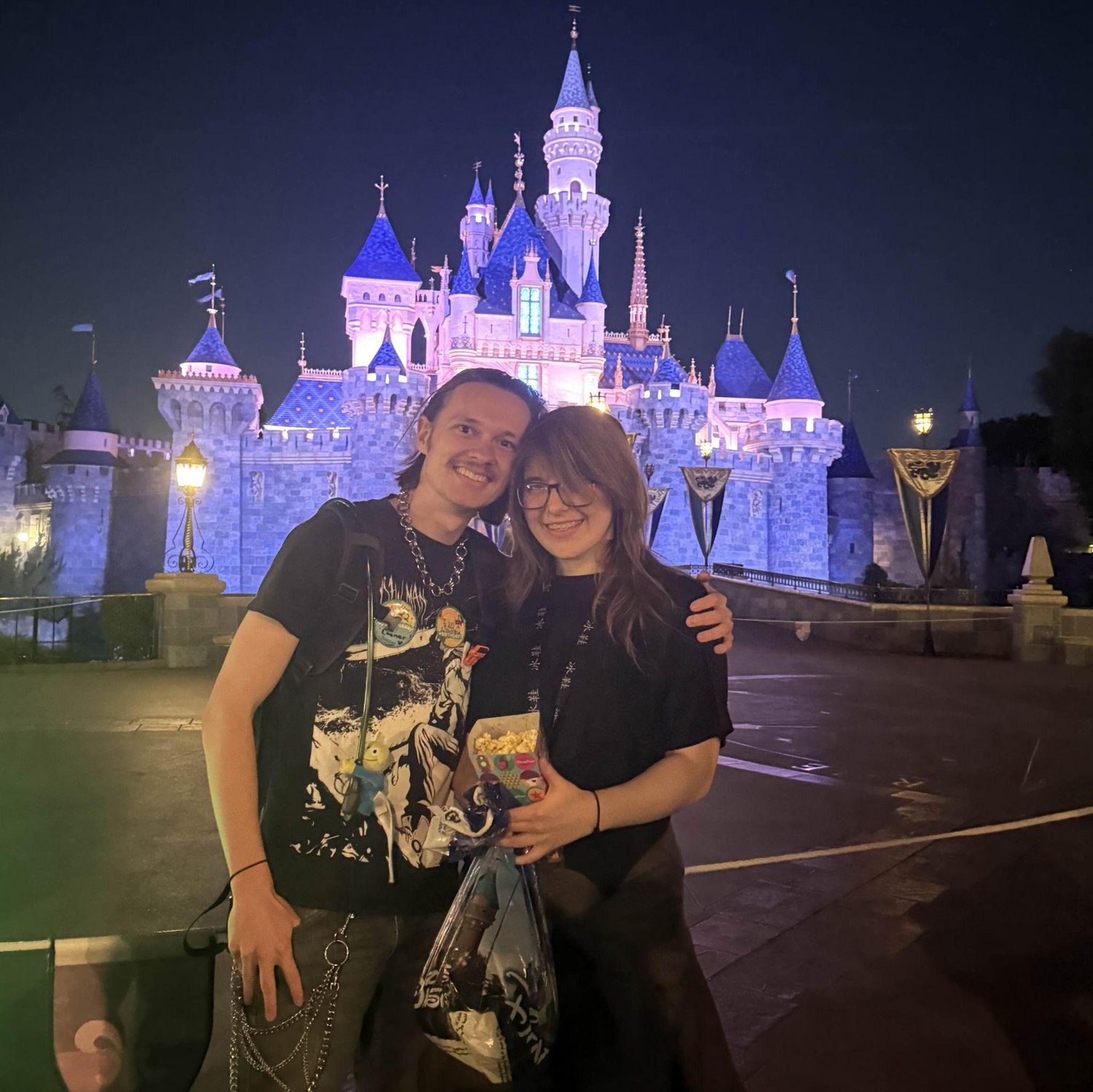 We got this at Disneyland on Conner's birthday!