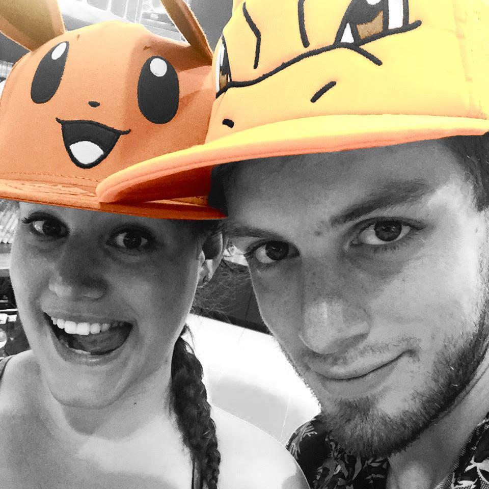 Goofin' around in Japan... in EPCOT.