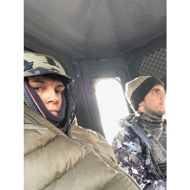 We know our love is strong when we can sit silently in the hunting blind for hours.

Well, Martín sits silently.