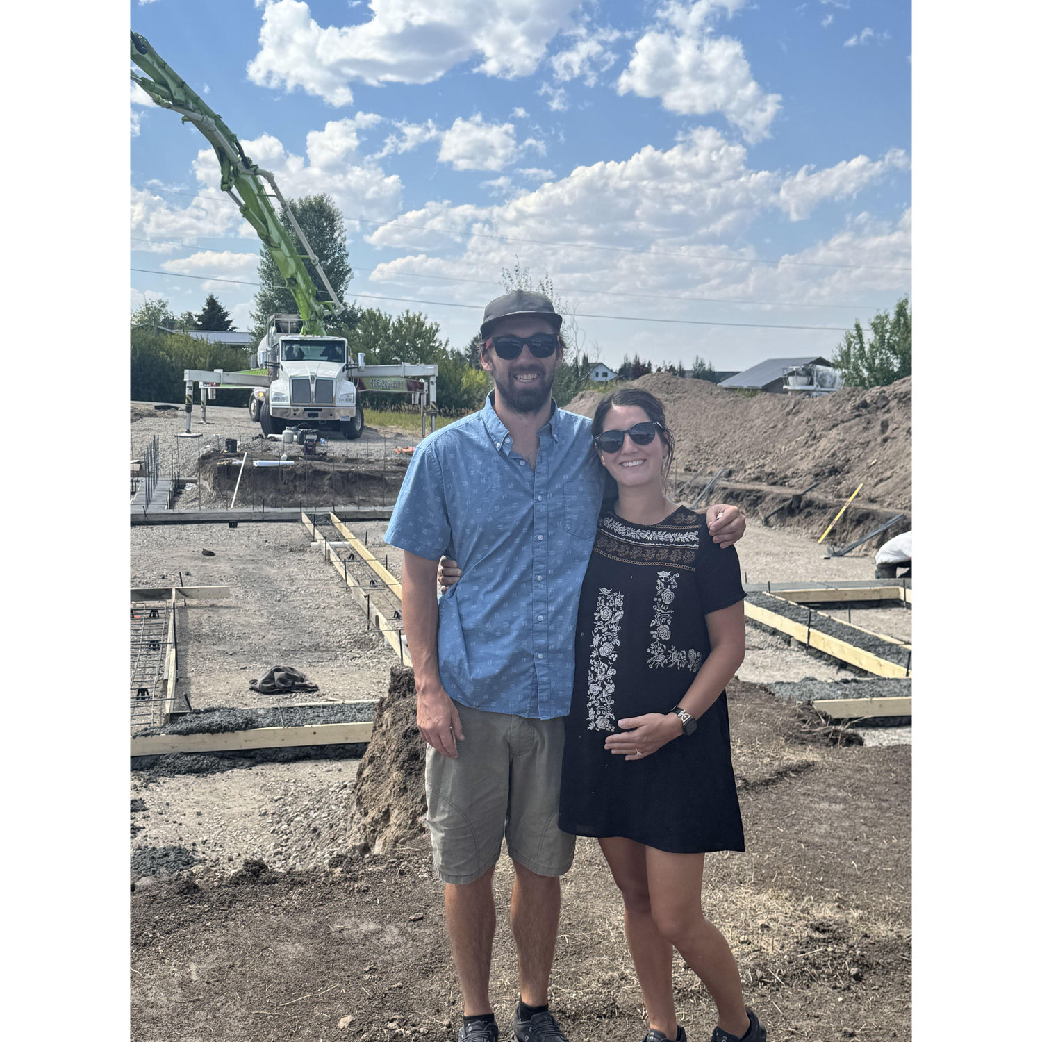 Breaking ground on our new home