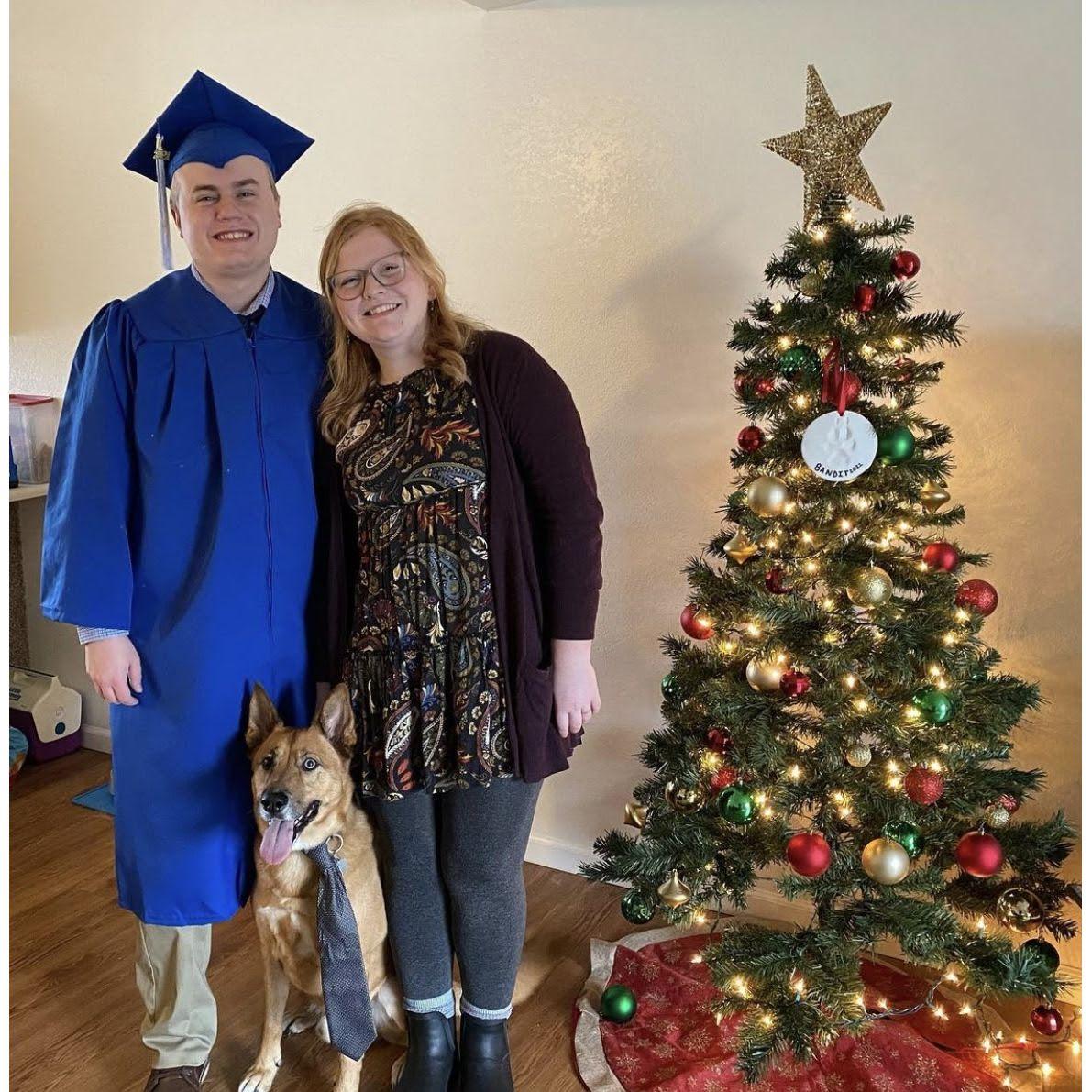 When Christian Graduated from GVSU.