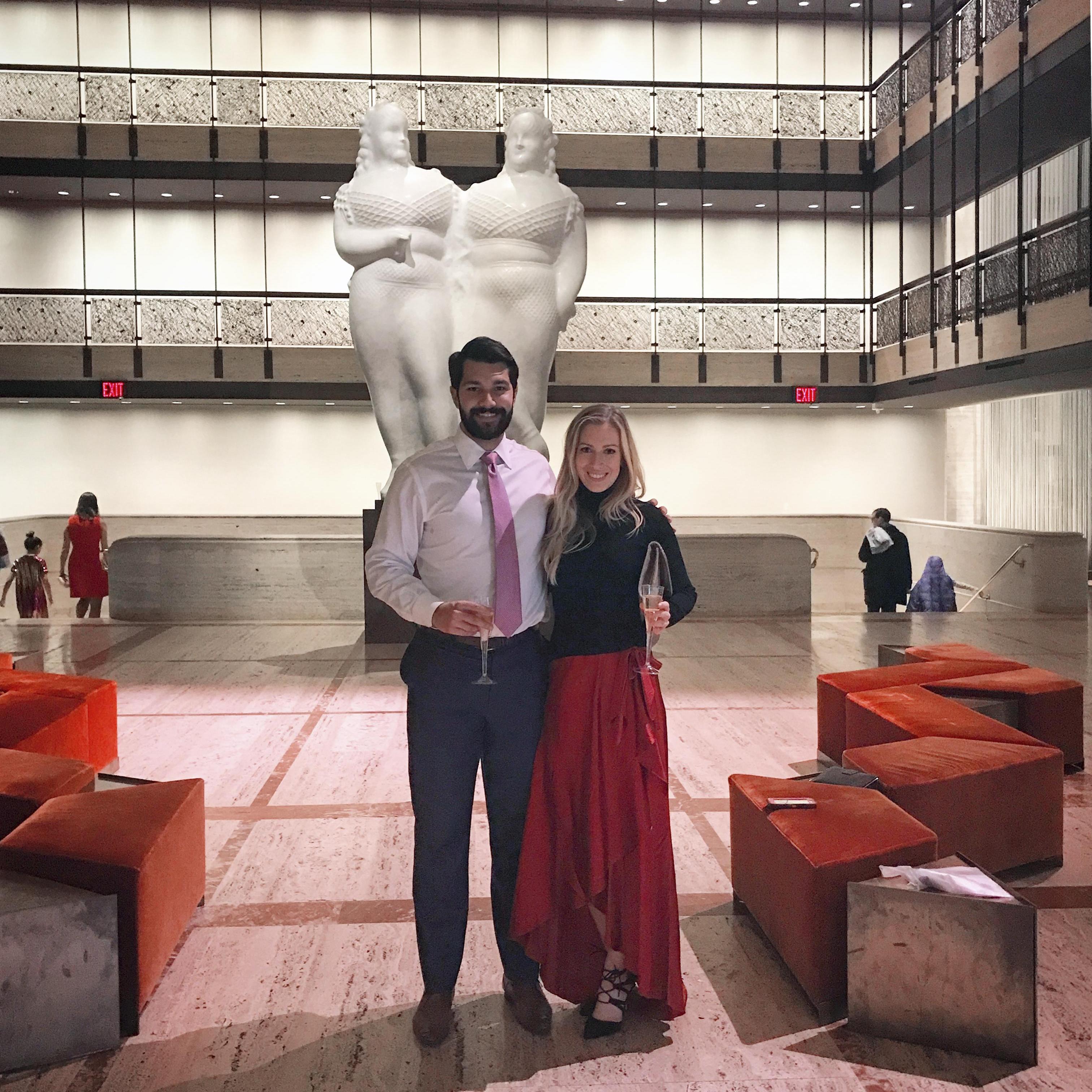 My christmas present, Mel surprised me with amazing tickets to the Nutcracker at Lincoln Center.