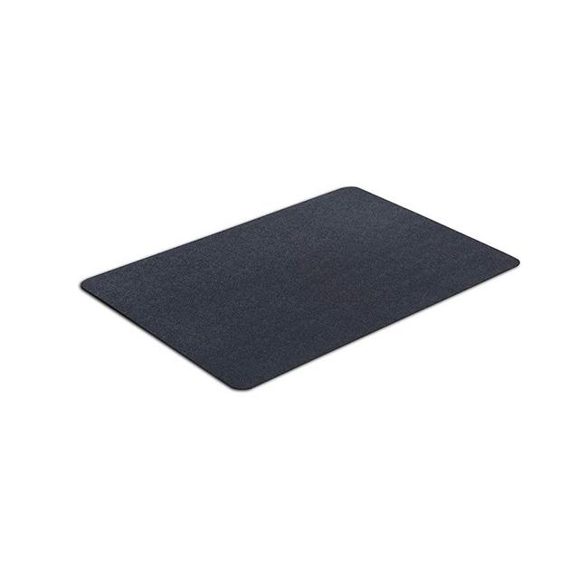 VersaTex Multi-Purpose Recycled Rubber Floor Mat for Indoor or Outdoor Use, Utility Mat for Entryway, Tool Bench, Garage, Under-Sink, Patio, and Door ; 24" x 36", Black