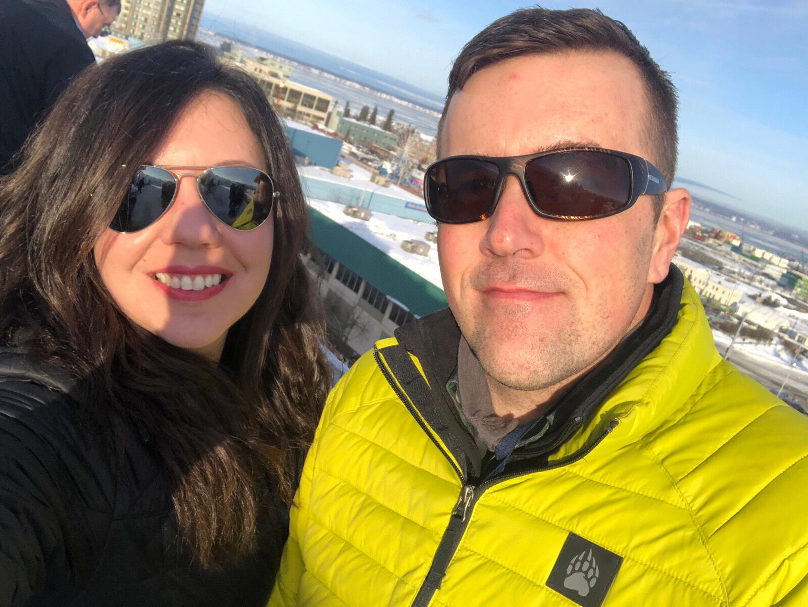 The ceremonial start of the Iditarod, March 2019.