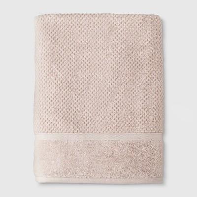 Performance Texture Bath Sheet Blush Pink - Threshold™
