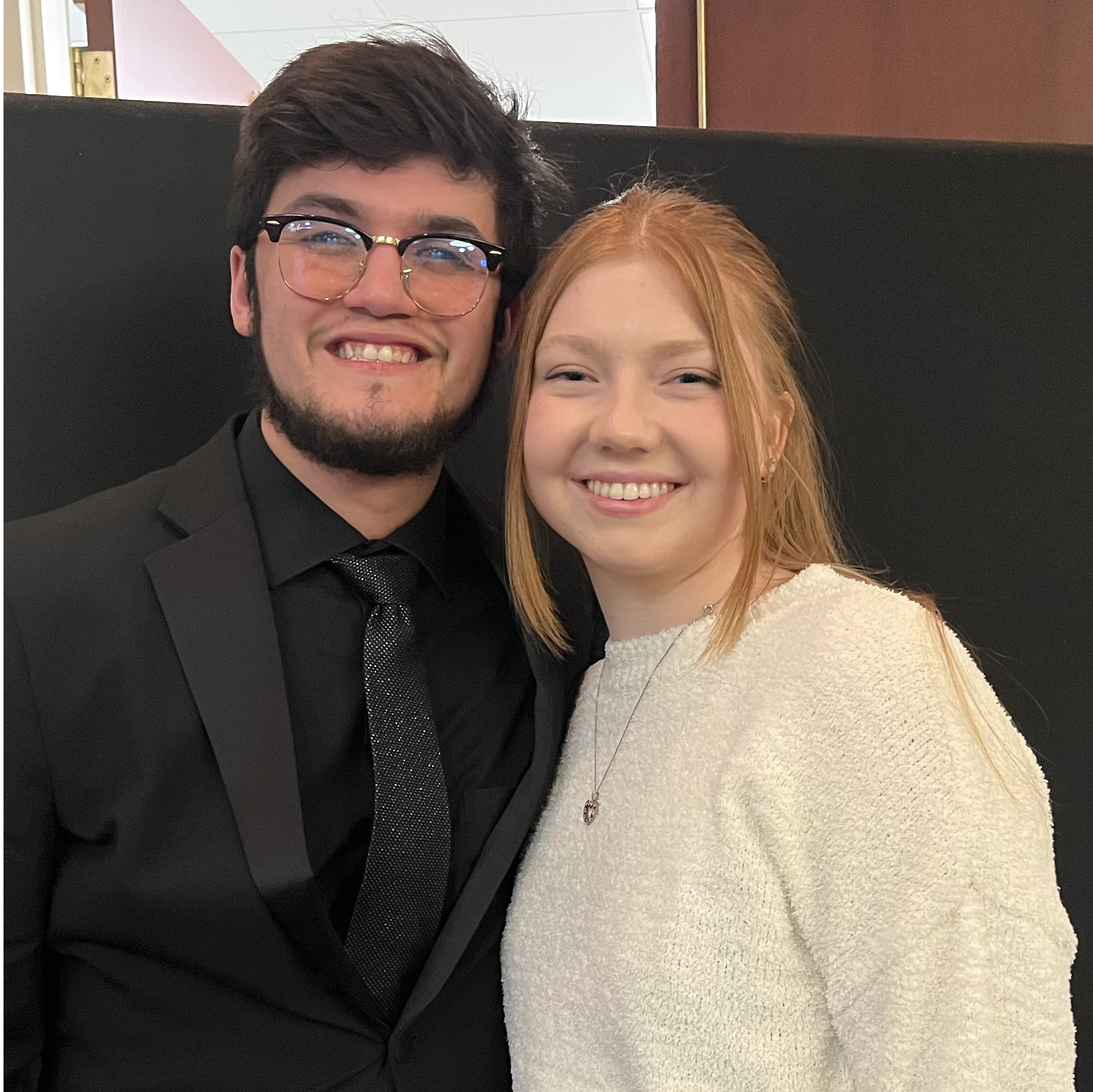 A photo from one of Alex's concerts as part of the Fargo-Moorhead Choral Artists!