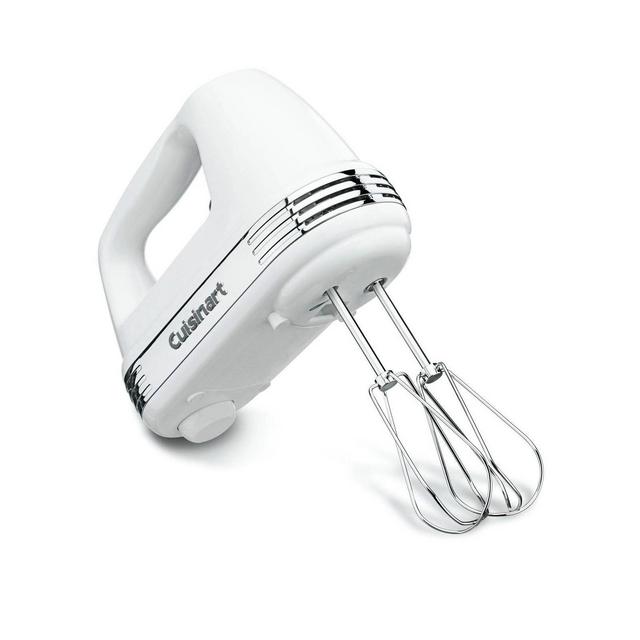 Cuisinart Power Advantage Plus 9 Speed Hand Mixer with Storage Case White HM-90S