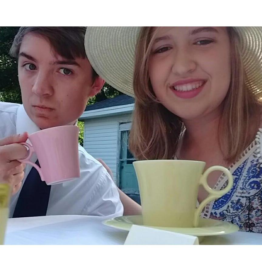 Spring 2016
All dressed up for a tea party