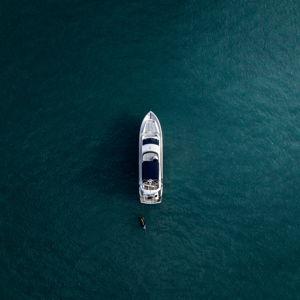 A boat rental for a day during our honeymoon